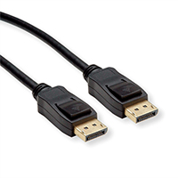 Value DisplayPort Kabel Stecker/Stecker schwarz 8K fähig 2 m
