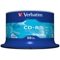 Verbatim CD-R 80 700 MB 52x CB (50)
