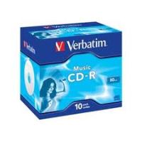 Verbatim CD-R 80 Audio JC (10), Live It!