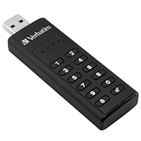 Verbatim USB 3.0 Stick Keypad Secure 256 Bit AES / 128 GB (1)