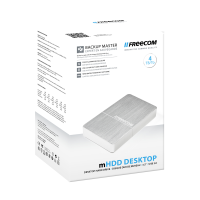 Freecom HDD 3.5" mHDD Desktop Drive - 4 TB Silver