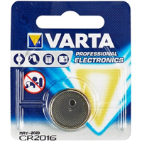 Varta Knopfzellenbatterie - CR2016 Lithium (1)