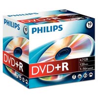 Philips DVD+R 4.7 GB 16x JC (10)