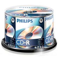 Philips CD-R 80 700 MB 52x CB (50)