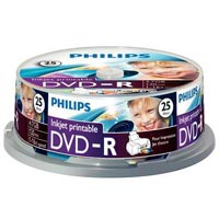 Philips DVD-R 4.7 GB 16x CB (25) IWP