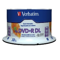 Verbatim DVD+R 8.5 GB 8x CB (50) IWP