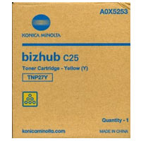 KonicaMinolta Toner TNP27Y für bizhub C25 yellow