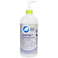 AF Anti-bac+ Handdesinfektionsgel (500ml mit Pumpspender)