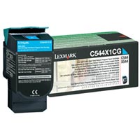 Lexmark Prebate-Toner für C544/X544 cyan extra HC