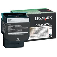 Lexmark Prebate-Toner für C544/X544 schwarz extra HC