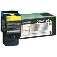 Lexmark Prebate-Toner für C544/X544 gelb extra HC