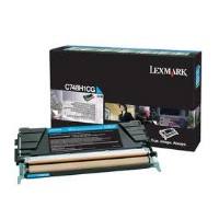 Lexmark Prebate-Toner für C748 cyan HC