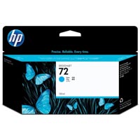 HP 72 Original Tinte cyan hohe Kapazität 130ml 1er-Pack