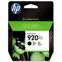 HP 920XL Original Tinte schwarz hohe Kapazität 1.200 Seiten 1er-Pack