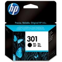 HP 301 Original Tinte schwarz Standardkapazität 3ml 190 Seiten 1er-Pack