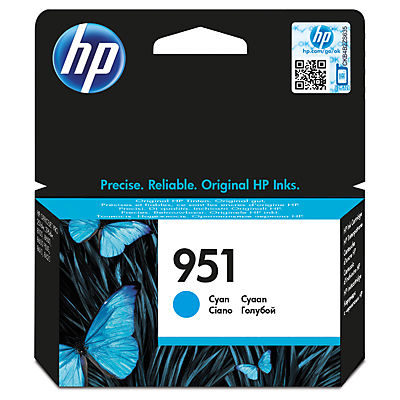 HP 951 Original Tinte cyan Standardkapazität 700 Seiten 1er-Pack Officejet
