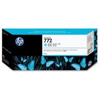 HP 772 Original Tinte hell cyan Standardkapazität 300ml 1er-Pack