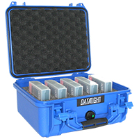 Datatight 5 Blue Transportkoffer für 5 x LTO im P-Case