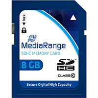 MediaRange SD Card 8 GB SDHC Class 10