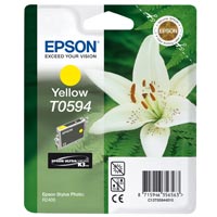Epson Tinte T0594 UltraChrome R2400 yellow - Lilie