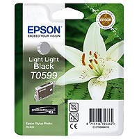 Epson Tinte T0599 UltraChrome R2400 light light black - Lilie