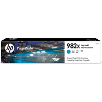HP 982X PageWide Tinte Cyan High Yield