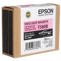 Epson Tinte T580B UltraChrome 3800/80 vivid light magenta