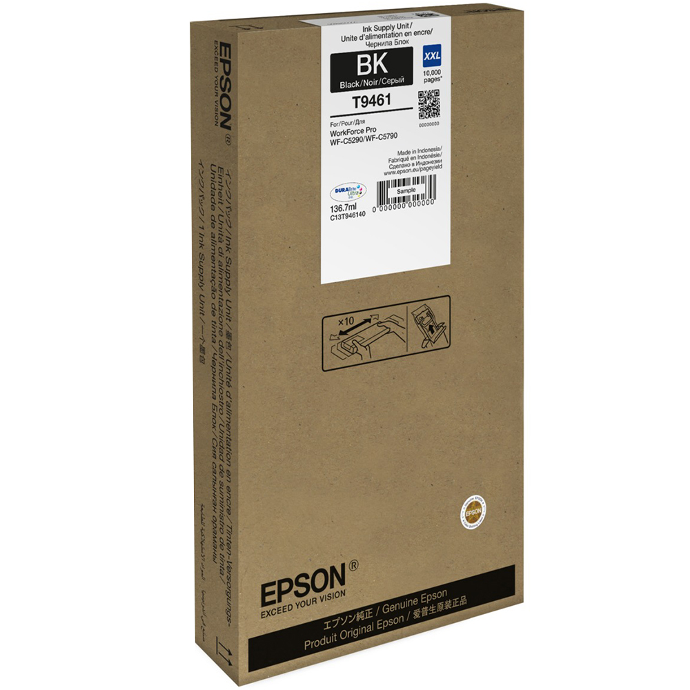 Epson Tinte T9461 DURABrite Ultra 5290/5790 black XXL