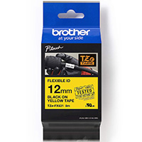 Brother Pro Tape Flexi-Tape schwarz auf gelb 8m x 12mm
