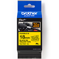 Brother Pro Tape Flexi-Tape schwarz auf gelb 8m x 18mm