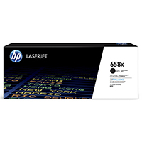 HP 658X Black LaserJet Toner Cartridge